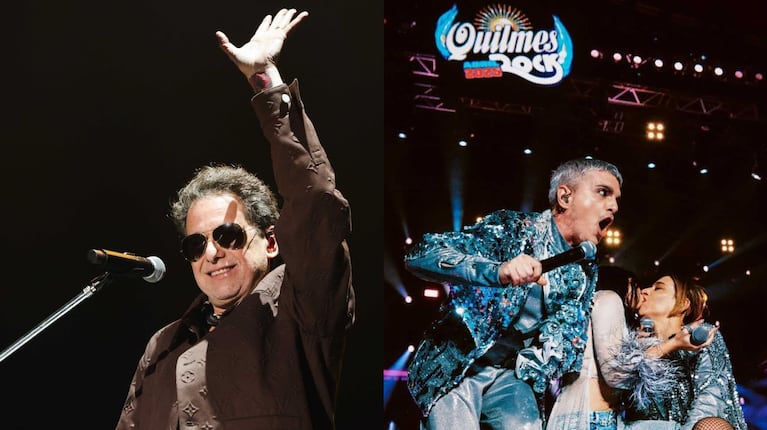 Andrés Calamaro repasó sus temas más populares y Miranda! brilló con Lali Espósito como invitada de lujo. (Foto: Juli García - @juligarciafotografia)