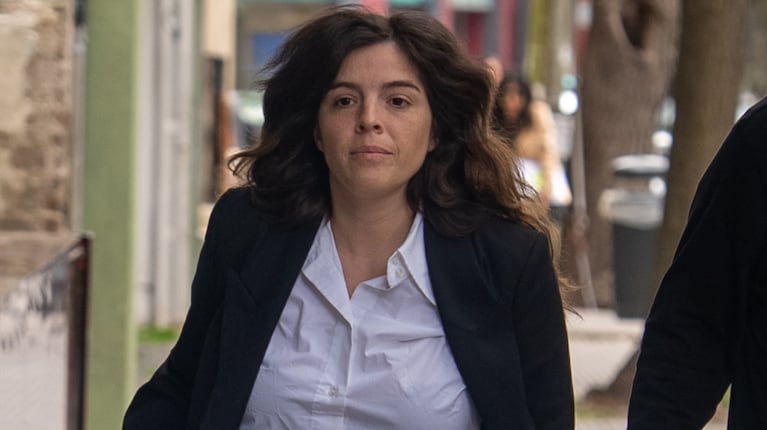 Dalma Maradona declara en el juicio por la muerte de su padre. (Foto: Agustina Ribó / TN).
