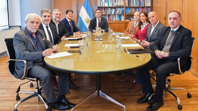 El Gobierno se reunió con pymes y emprendedores para acelerar la discusión por la reforma laboral. (Foto: Ministerio de Capital Humano).