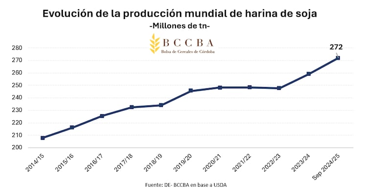 Harina de soja: el principal producto exportador de Argentina, bajo amenaza
