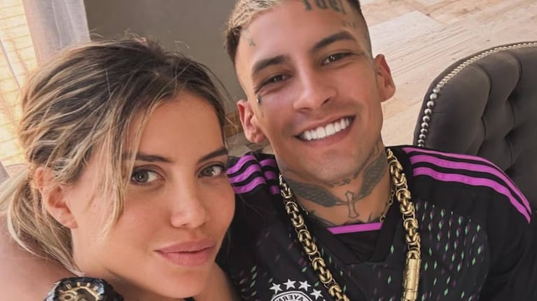 La pícara frase de L-Gante que alimentó los rumores de reconciliación con Wanda Nara: “Esta vez volvió sola”