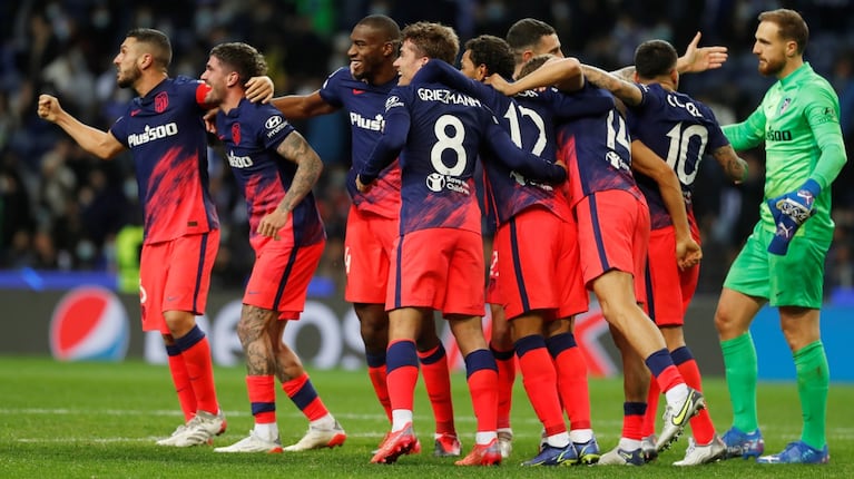El Atlético Madrid del Cholo Simeone se clasificó a octavos de la Champions League tras un triunfo titánico frente al Porto