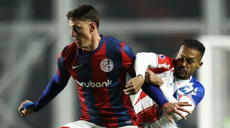 San Lorenzo, uno de los equipos argentinos que juegan la Copa Sudamericana. (Foto: AFP)